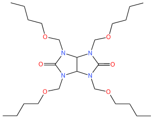 1 3 4 6 tetrakis butoxymethyl glycoluril tech 15968 37 3